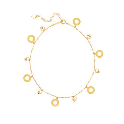 中国 Custom 18K Gold Anklets: Personalized Name and Initial Jewelryustom Name and Initial Designs 販売のため