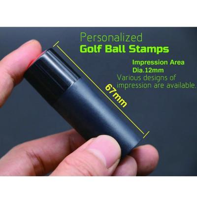 China Super Durable Plastic Promotional Gift Golf Ball Stamps With Various Patterns for sale