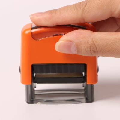 China ET-sets office self inking stamp 3 lines stamps 4912 for address message custom logo stamps for sale