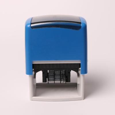 China Office Self Inking Date Stamp E-Series For Custom Bank Deposit Received Faxed Stamps Paid for sale