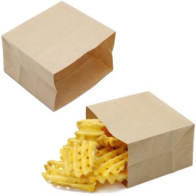 China French Fries Packaging Glassine Paper Bags with Customized Logo and Gravure Printing for sale