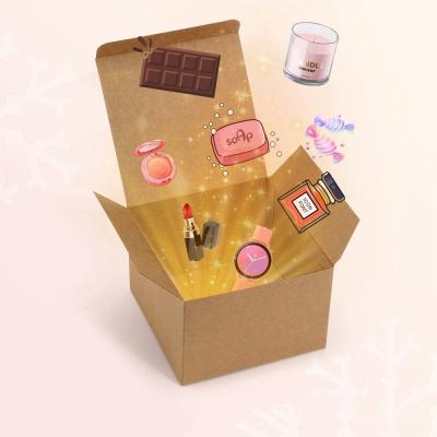 China Face Cream Packaging Custom Eco Friendly Folding Kraft Paper Box for Perfume Gift for sale