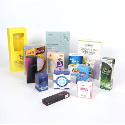 China Others Box Type Paper Packaging for Custom Recycled Cosmetic Skincare Medicine and Perfume for sale