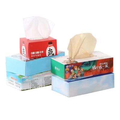 China Custom Order Accepted Square Tissue Paper Box for Facial Tissue at Competitive Cost for sale