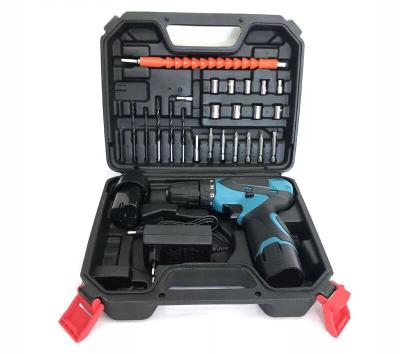 China High Quality Machine Tools Screw Driver 12V Cordless Drill With Best Price 10MM for sale