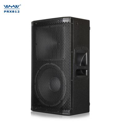 China Painted Birch Plywood 12 Inch Professional Big Bass DJ Speakers for sale