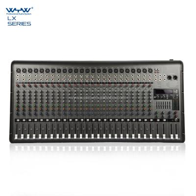 China Yes24 Channels Recording Power Audio Mixer for sale