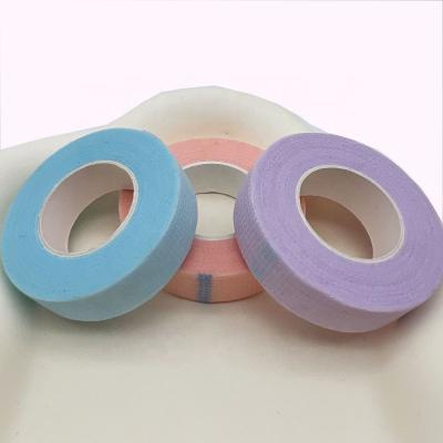 China Eyelash Extensions Lace Blue Purple Green Eyelash Tape For Eyelash Extensions Lash Tape Sensitive Wholesale for sale