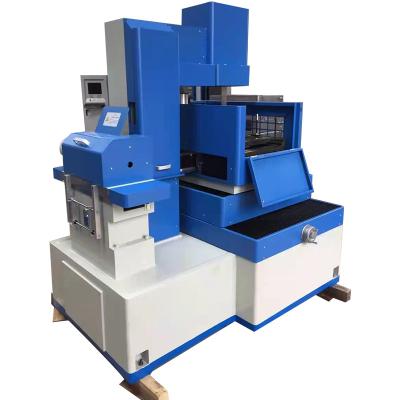 China Building material shops high-speed and high-efficiency wanfang control small smooth wire cutting machines cnc edm wire cutting machine for sale