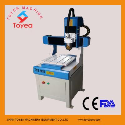 China 360 x 360mm working area mini cnc router machine TYE-3636 for sale