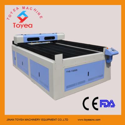 China 4 feet x 8 feet stainless steel and acrylic Laser Cutting machine TYE-1325 for sale