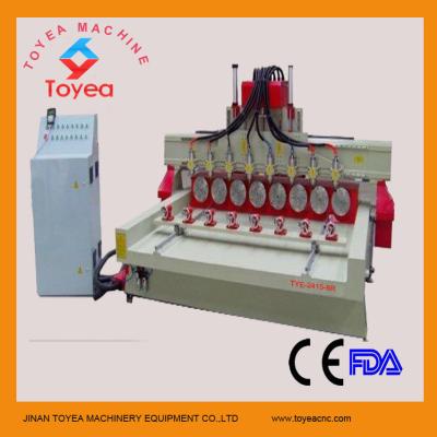 China DSP 4 axis cylindrical cnc router machine for buddha status engraving TYE-2415-8R for sale