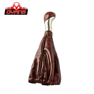 China Automotive Parts Good Quality Suede Gear Shift Cuff Car Gear Knob Leather Boot for sale