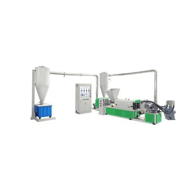 China Hot sale industry air cooling heat cutting recycling machine PVC pp plastic granule making machine granulation for sale for sale