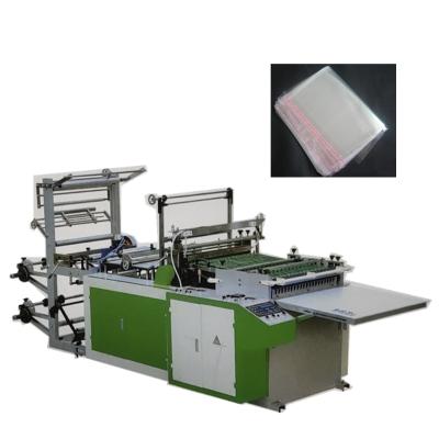 China Computer control hotels bopp machines heat plastic cutting side sealing bag making machine for food/gift/tea packing bag for sale