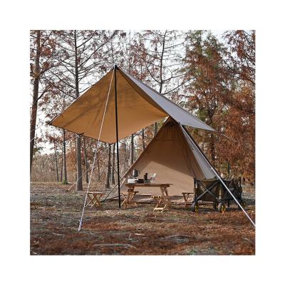 China Camouflage/field 3-4 game high quality low price people outdoor waterproof cotton fabric tents and curtains for sale