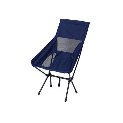 China Modern Super Quality Outdoor Beach Relaxation Fishing Portable Comfortable Folding Moon Chair for sale