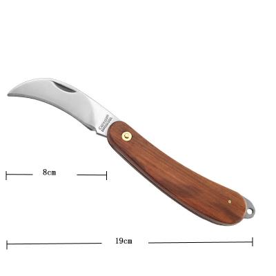 China Sharp Easy Blade Control Portable Cutter Tool Grafting Strip Handwork Foldable Flexible Pruning Gardening Fruit Tree Budding Grafting Knife for sale