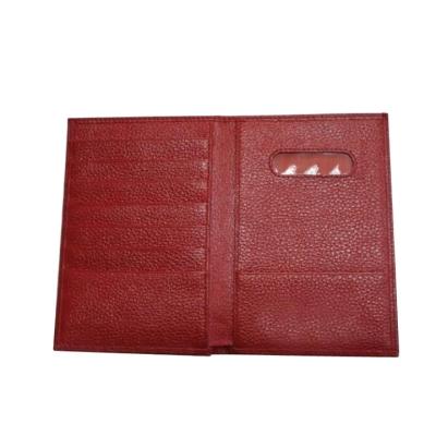 China RFID Leather Wallet Gift Set Small Wallet Card Holder Business Leather Wallet for sale