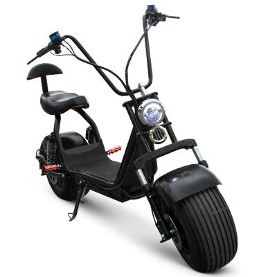 China 2020 newest citycoco 2 wheel electric glider electric scooter citycoco removable battery 18*10nch for sale