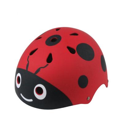 China ABS drop shipping 2020 hot sale kids bike helmet cartoon skateboard cycle scooter helmet for sale