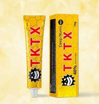 중국 Yellow TKTX40% Painless Numbing Cream For Micro Needle Painless Tattoo Cream 판매용