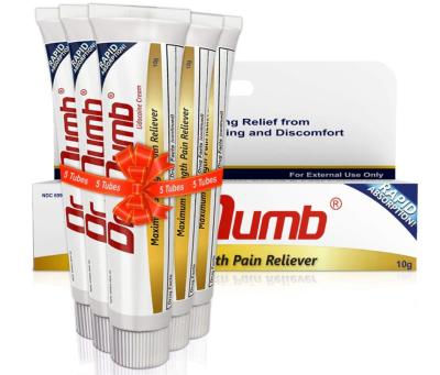 China Crema para adormecer al Dr. Numb 10 gramos Crema para adormecer tatuajes de máxima resistencia en venta