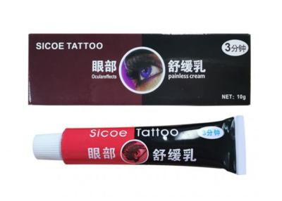 China Sicoe Anesthetic Tattoo Cream 10g Tattoo Pain Killer Cream Te koop