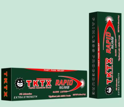 China Anesthetic Micro Tattoo Pain Killer Cream 10gsm Microblading Numbing Cream en venta