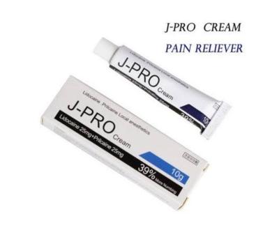 China 39% J-PRO Numb Cream Tattoo 10gsm Fast Numb Cream Customized for sale