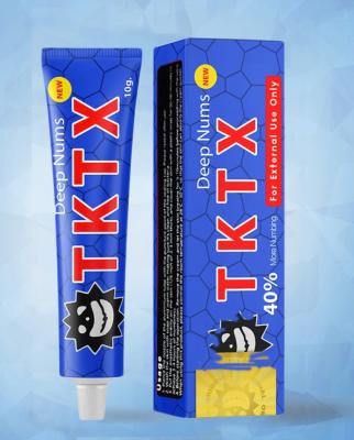 Κίνα Blue 40% TKTX Numbing Cream 10gsm Tattoo Pain Relief Cream προς πώληση