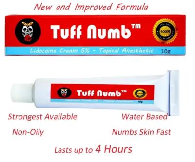 China Tuff Numb Waxing Numb Cream Ear Numbing Cream For Ear Piercing Te koop