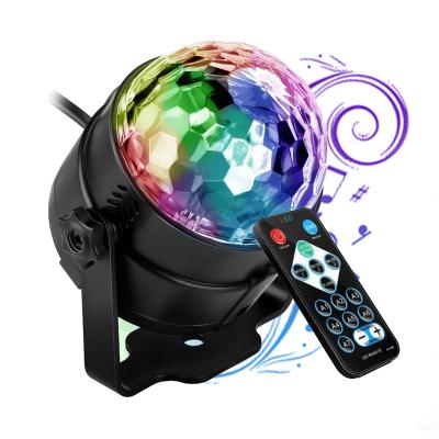 China Starlit RGB Swap 3 LED Magic Mini Ball Light Stage Effect Led Disco Light Wedding Decoration Stage Light for sale