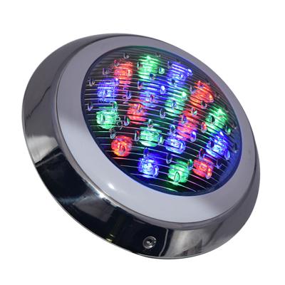 China 12v 18w Wall Mounted Ip68 Waterproof Explosion Proof Garden RGB Color Changing With Remote Control Swimming Pool Light for sale