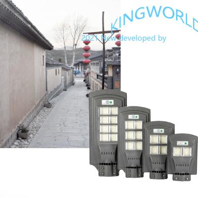 China Solar Street Light System 60w 90w 120w All In One Led AC85 High Power And 265 Submersible Smart Solar Street Light for sale