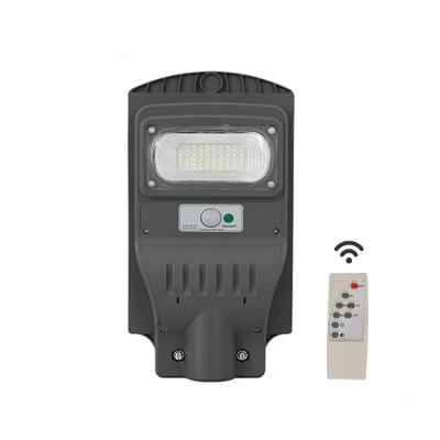 China ALL IN ONE High Power 30W Remote Control Outdoor Waterproof Integrated All In One Road Solar Led Street Light for sale