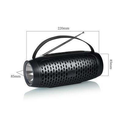 China Outdoor Super Bass Wireless Speaker Colorful Led Lights Wireless Speaker With FM Radio for sale