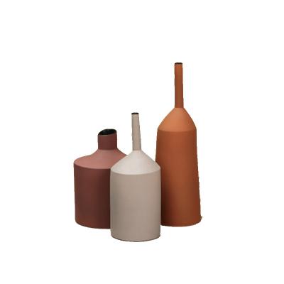 China Simple creative minimalist home ceramic vase decorative ceramic crafts for sale