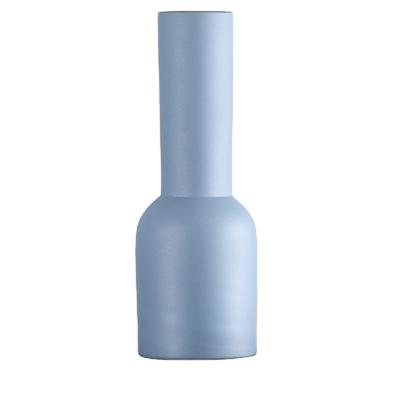 China Desktop Minimalist Creative Chinese Fresh Household Ceramic Color Vase Decoration for sale