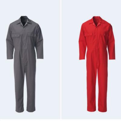 China Comfortable Men's Breathable Cotton Coverall Custom Logo Work Coveralls zu verkaufen