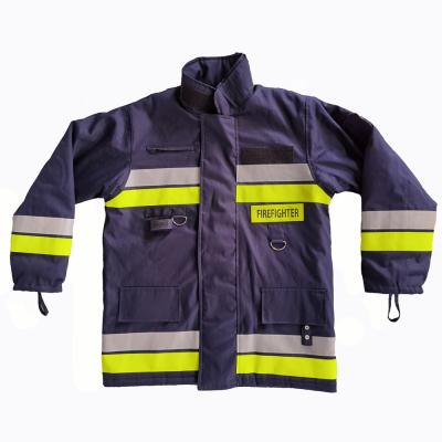 China Water Proof Used Firefighter EN469 Aramid Fire Fighting Material Anti Fire Clothes Firefighter Suits for sale