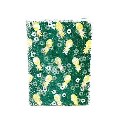 China Reversible Hardcover Sequin Double Sided Flip Sequin Journal Notebook With Shiny Cover for sale