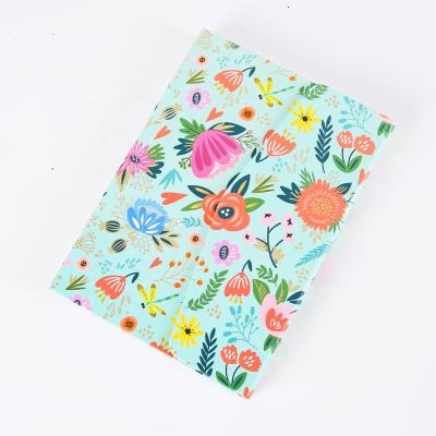 China Promotional Design Hardcover Book Magnetic Flower Flap Paper Notebooks for sale