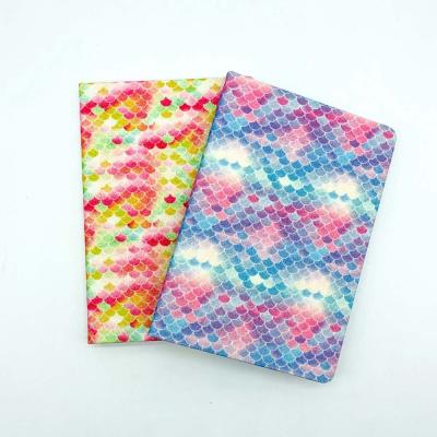 China Perfect Glitter Binding Mermaid Scale Glitter Notebook for Kids for sale