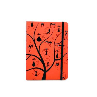 China Hardcover Accept Custom Order 2019 UV Printing Elastic Band Diary Notebook for sale