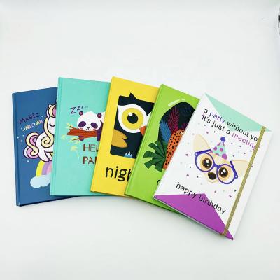 China Eco-friendly Biodegradable Hardcover Printing Paper Elastic Band Notebook for sale