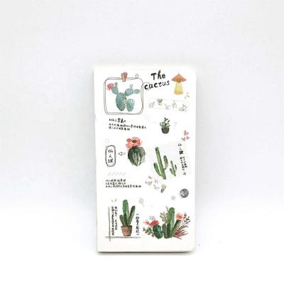 China Wholesale Beautiful Hardcover Cactus Design Naked Notebook for sale