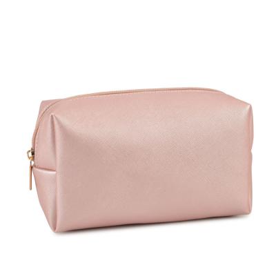 China Fashion Wholesale Trending Fashion Professional Lady Girl Cosmetic Bag Pouch PU Leather Makeup Bag For Women for sale