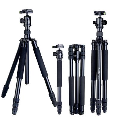 China Manbily AZ-611 Lightweight Aluminum Tripod with Tripod Panoramic Ball 360 Main Camera Tripod for Camera Dslr for sale