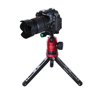 China Manbily MT-01+B-10 Tripod Camera Stand Tabletop Tripod Ball Camera PORTABLE Mini Head Tripods for sale